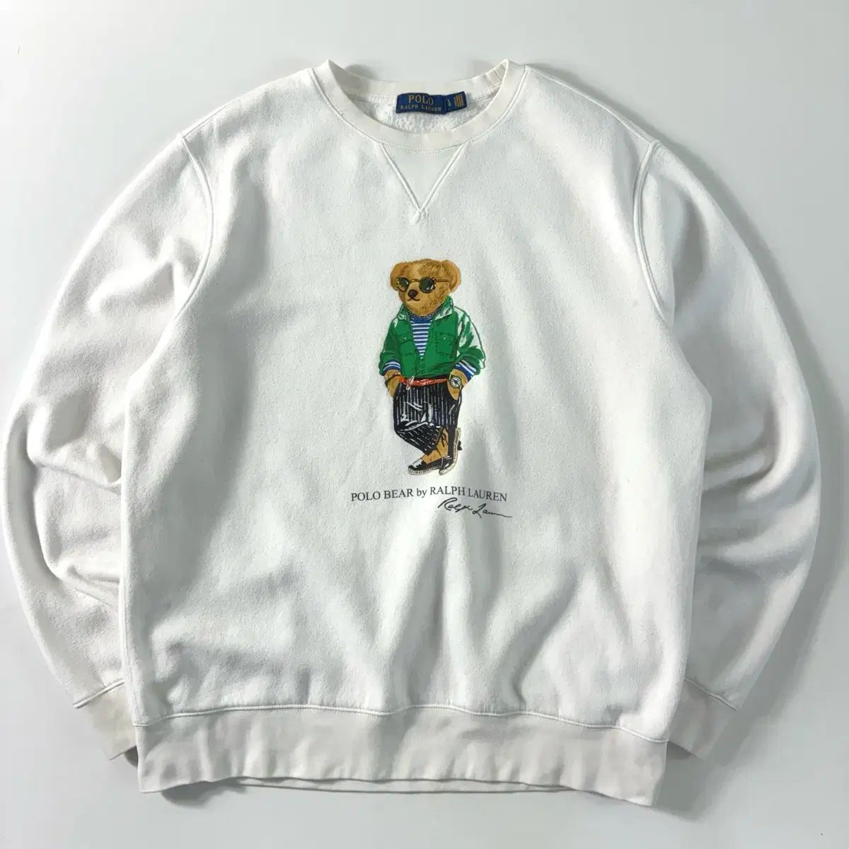 POLO ポロ ラルフローレン 刺繍 コットン ベア スウェット