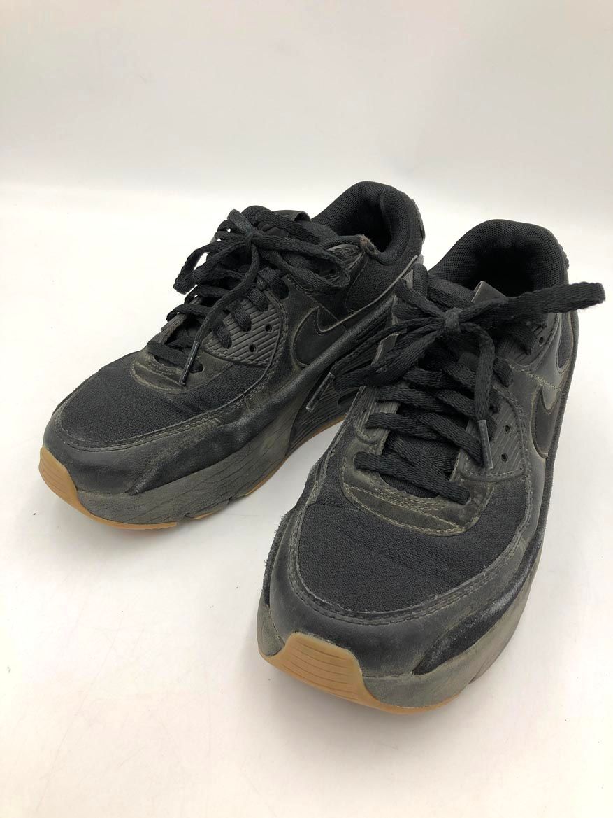 NIKE ナイキ HJ3847-010 エア マックス 90 LV8 ローカット スニーカー size24cm/ブラック ■■◎レディース