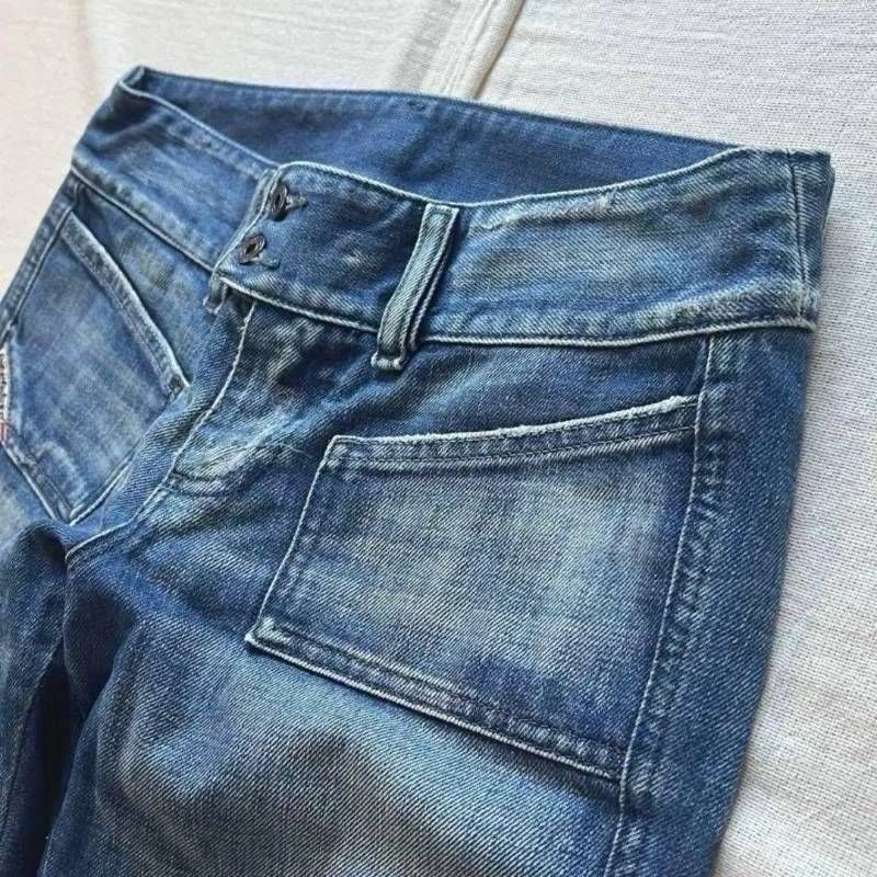 希少 00s archive アーカイブ古着 DIESEL ディーゼル ダメージ加工