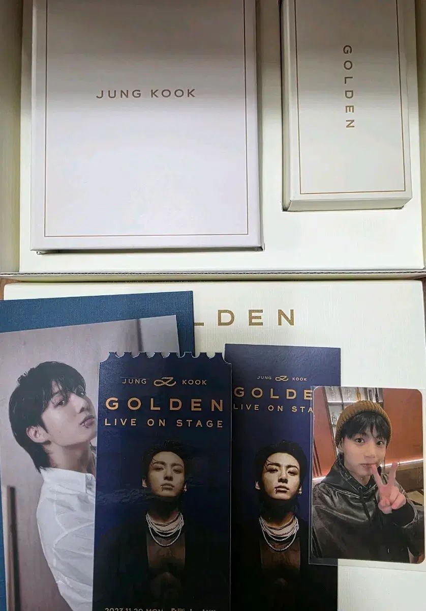 ジョングク(JUNGKOOK・JK・グク) GOLDEN ショーケース 特典 出品