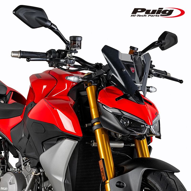 Puig 22736H NEW GENERATION SPORT [SMOKE] DUCATI STREETFIGHTER V2S