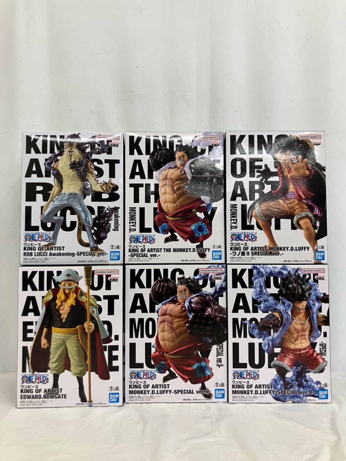 未開封 ONE PIECE ワンピース king of artist フィギュア ルッチ