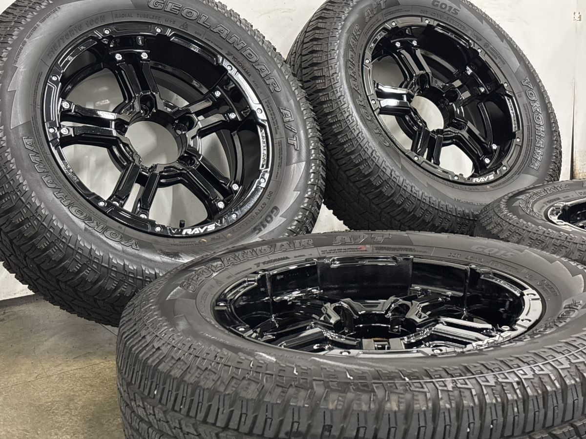 バリ溝 美品】RAYS DAYTONA FDX-J 16in 5.5J ±0 PCD139.7 ヨコハマ 
