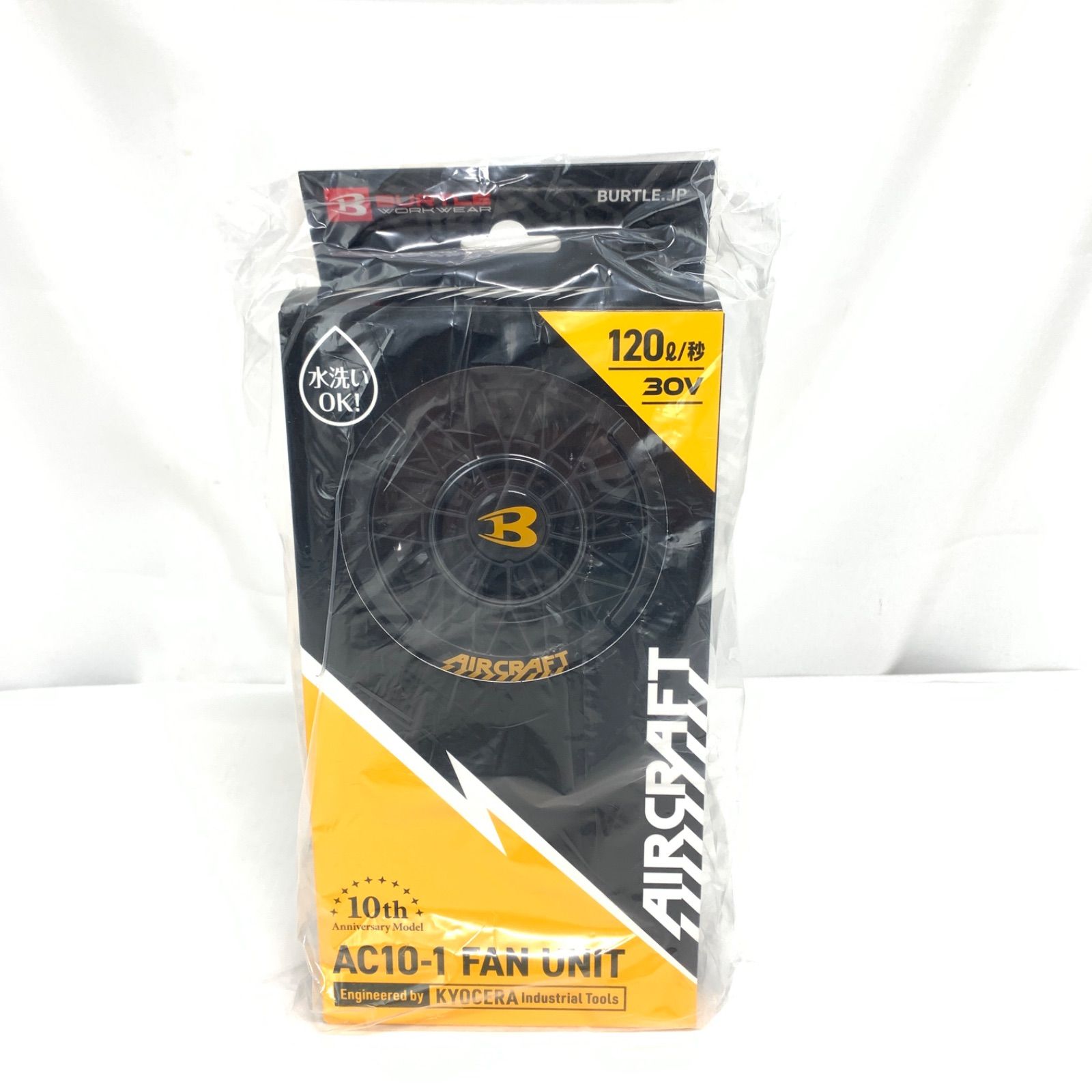 未開封品】AIRCRAFT エアクラフト BURTLE バートル AC10 バッテリー＋ 