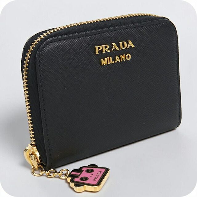 プラダ PRADA 財布 レディース 1MM268 サフィアーノ ロボット コインケース