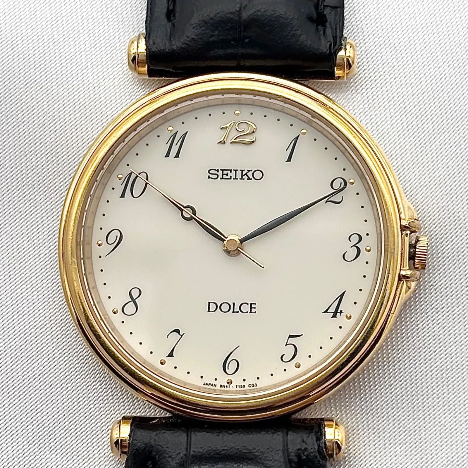 稼働品 Working item セイコー SEIKO ドルチェ DOLCE 腕時計 メンズ 