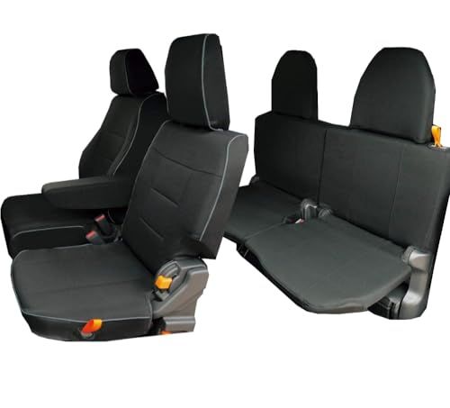 ボンフォーム(BONFORM) シートカバー ウォータープルーフ M4-68 N-ＶAN 専用2列車 M4-68 N-ＶAN ブラック 4475-66BKJu