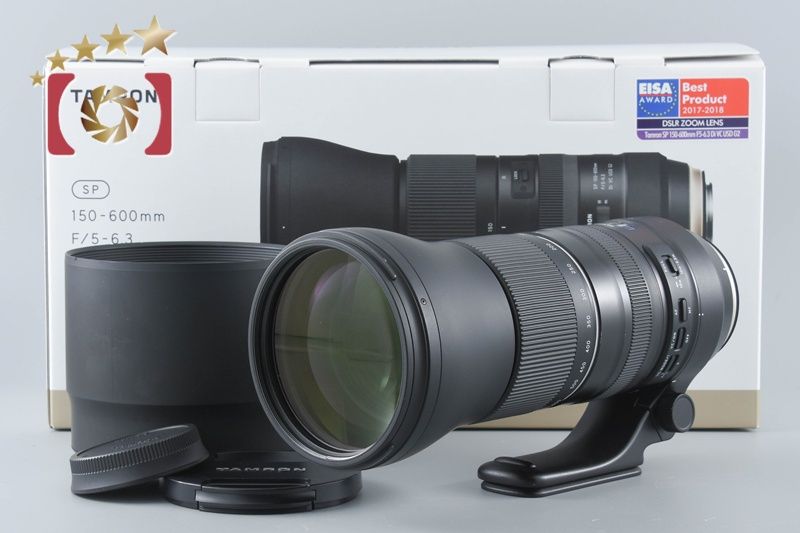【中古】TAMRON タムロン A022 SP 150-600mm f/5-6.3 Di VC USD G2 キヤノン用 元箱付き
