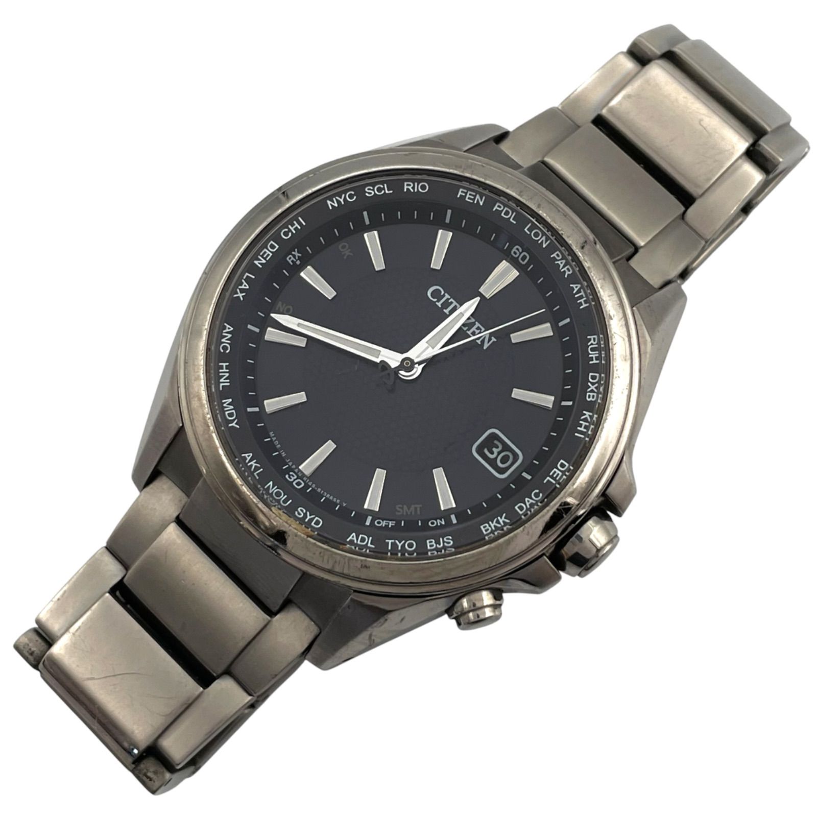 不動 シチズン CITIZEN アテッサ 腕時計 電波ソーラー ATESSA H149