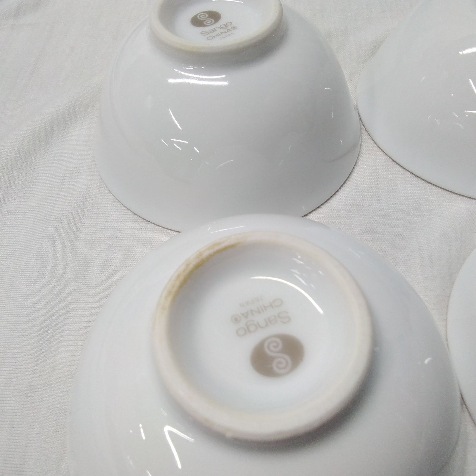 三郷陶器 Sango CHINA 昭和レトロ 「雲龍・鳳凰柄」 中華食器 10点