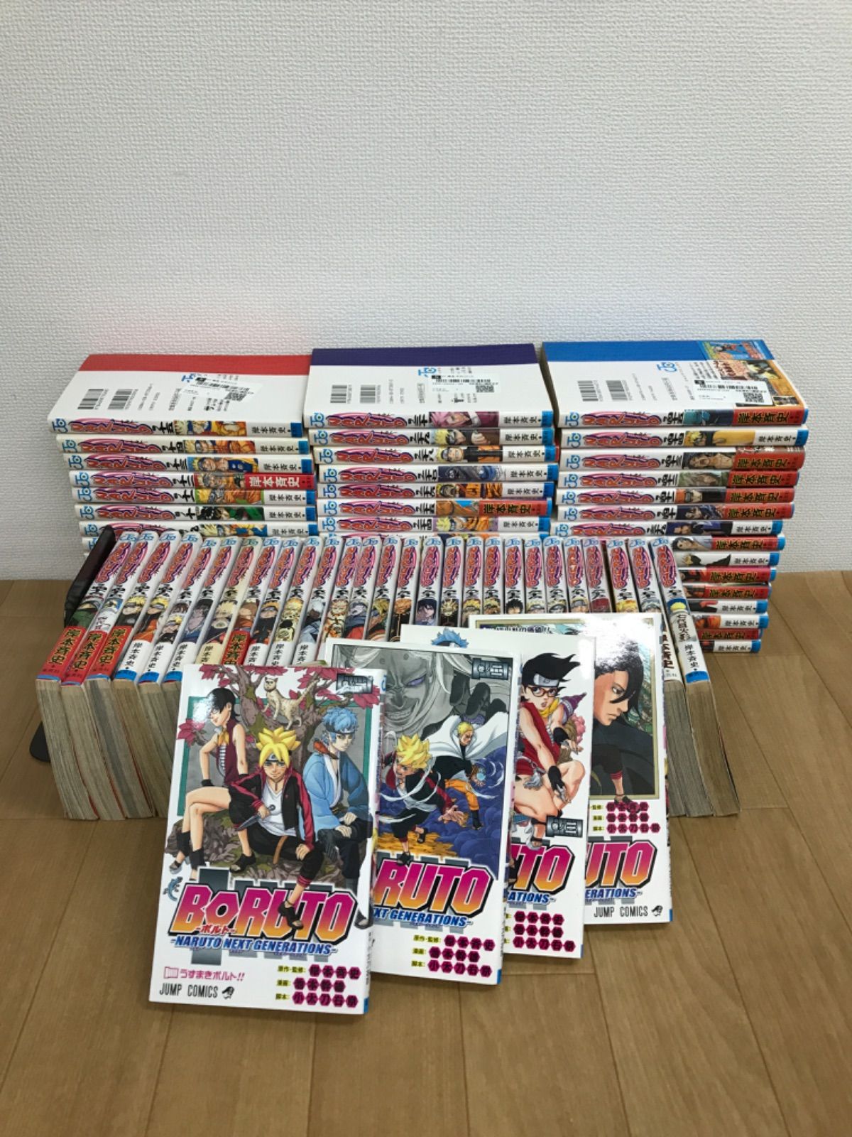 ☆②【未開封あり】NARUTO ナルト 1~72巻全巻 ・ BORUTO 1～4巻