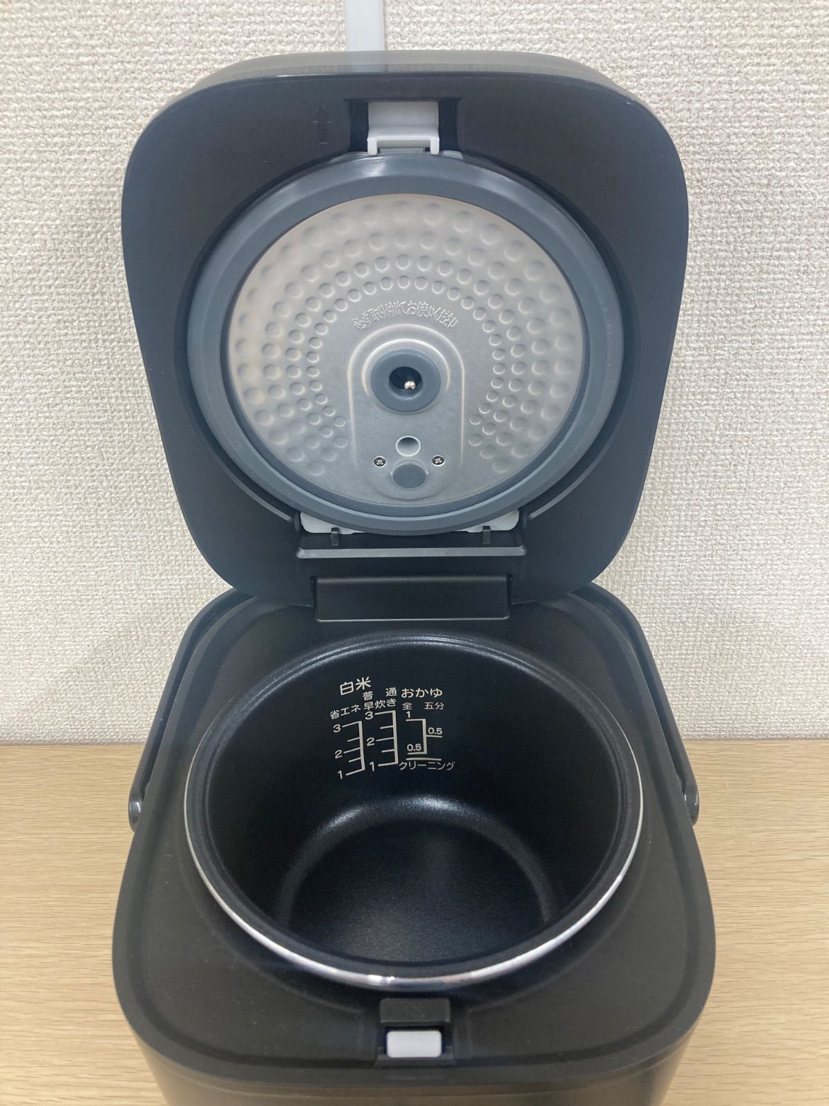 通電確認済・動作未確認】山善 マイコン炊飯器 3合炊き AMRC-5M