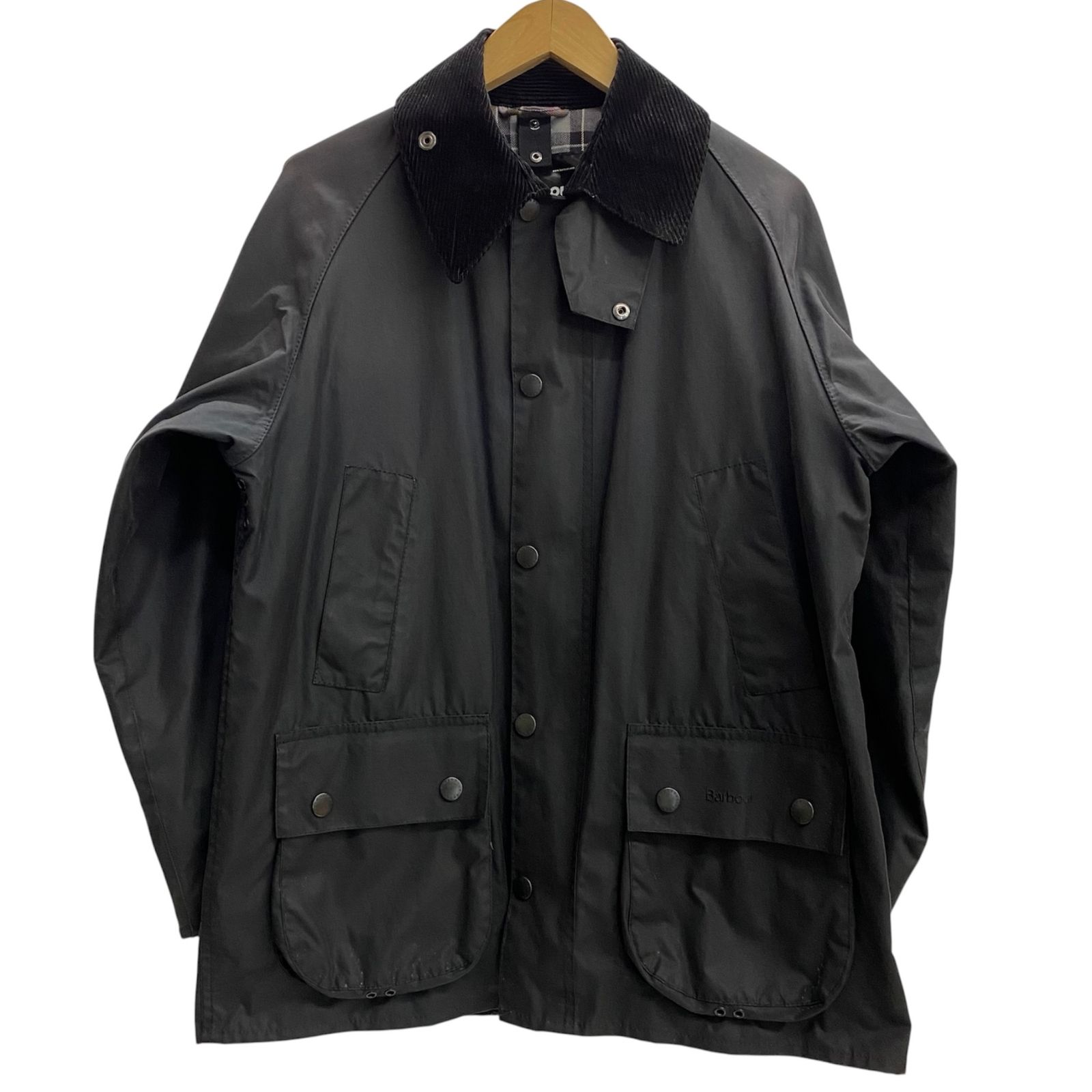 バブアー Barbour BEDALE WAX JACKET オイルドジャケット MWX0018BK9136 ジャケット ブラック 36サイズ 201MT-6243