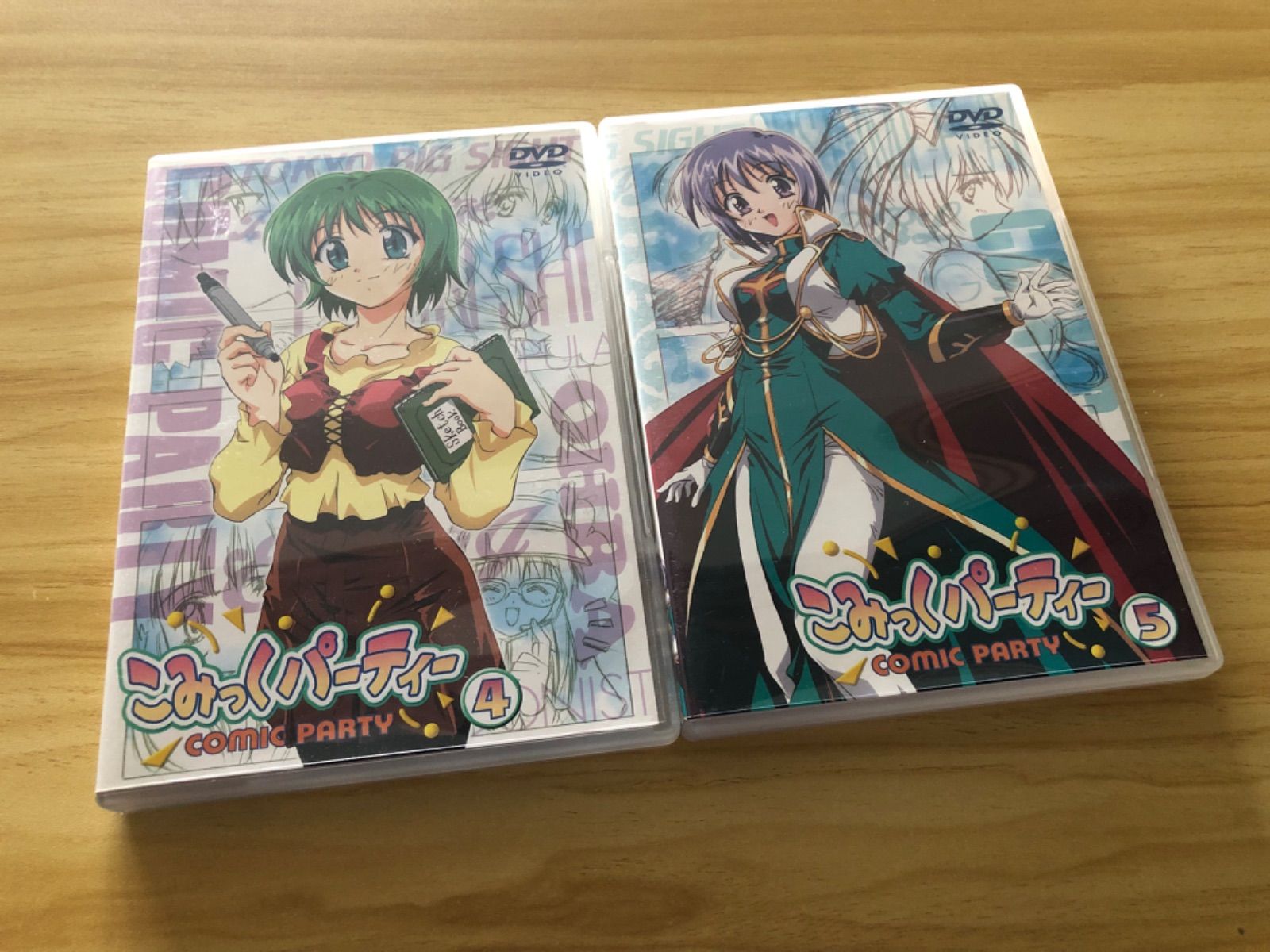 中古] [DVD] こみっくパーティー 第4-5巻(2巻セット) / M04288 - メルカリ