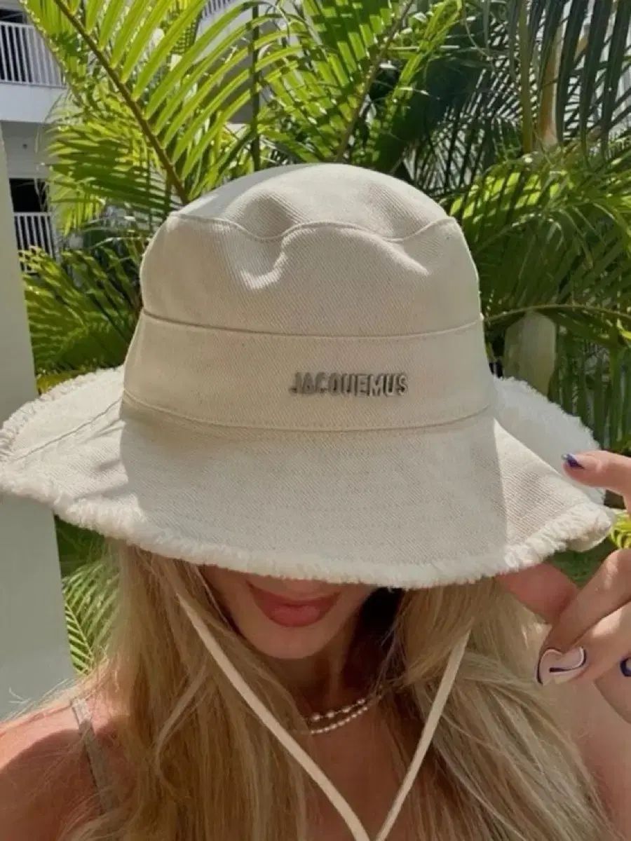 JACQUEMUS ジャックムス アーティチョーク バケットハット オフホワイト 62サイズ