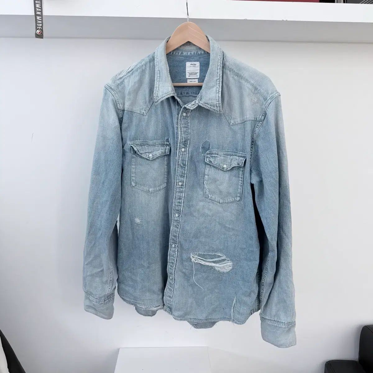 4) 24ss VISVIM ビズビム ソーシャルスカルプチャー ラッシュ シャツ