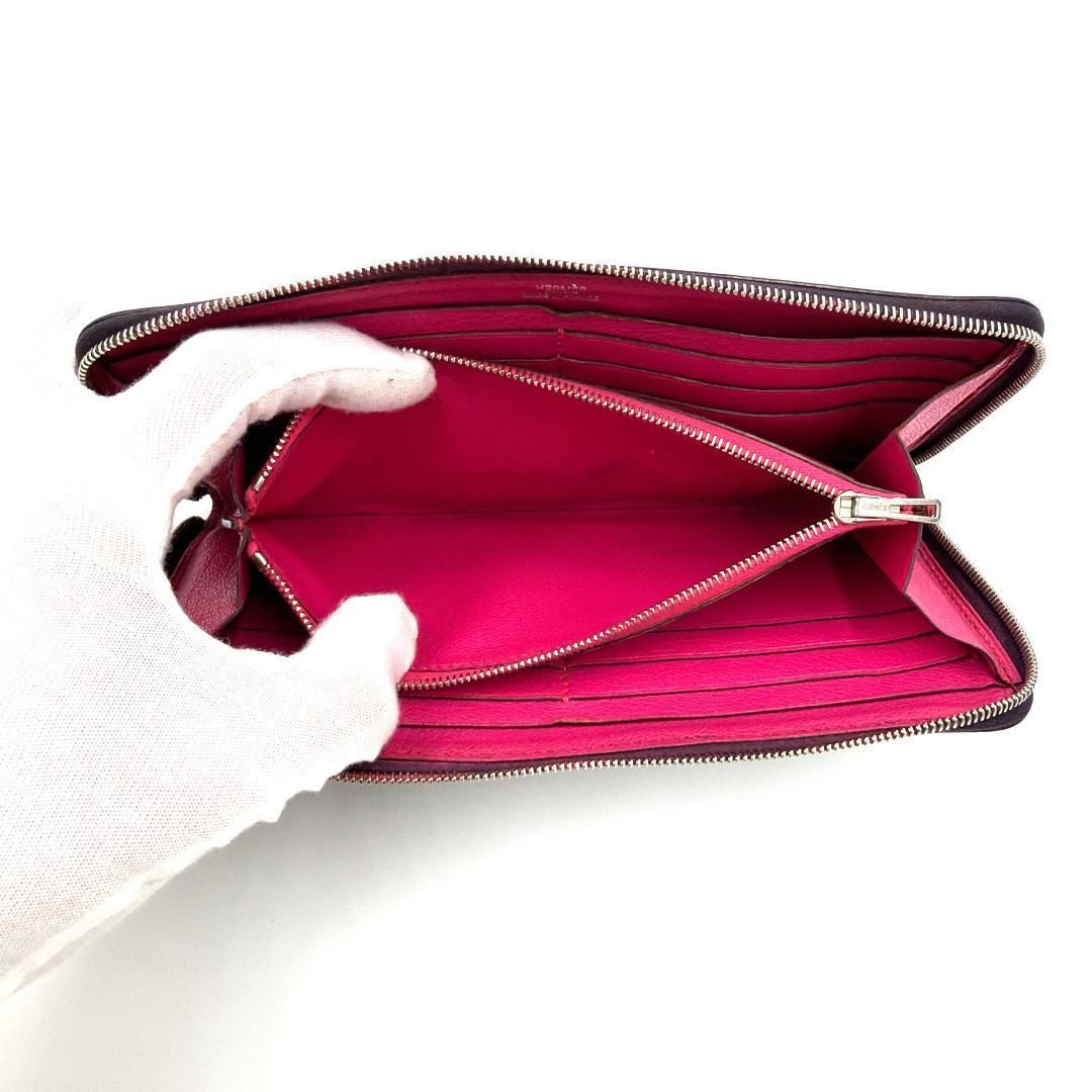 □美品□ HERMES エルメス アザップロング ロングウォレット 長財布 