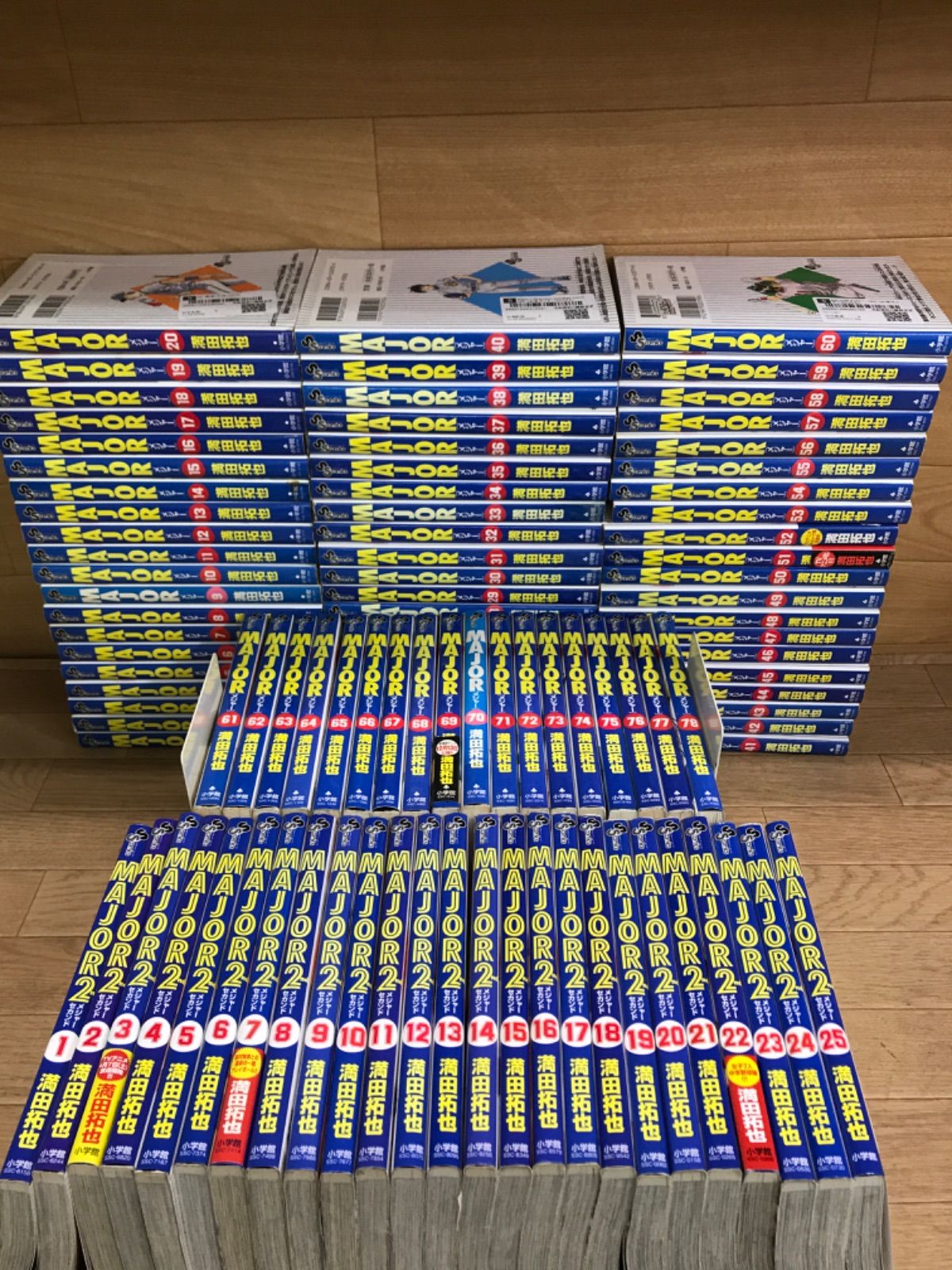 ☆【未開封あり】MAJOR メジャー 全78巻・MAJOR2 メジャーセカンド 全