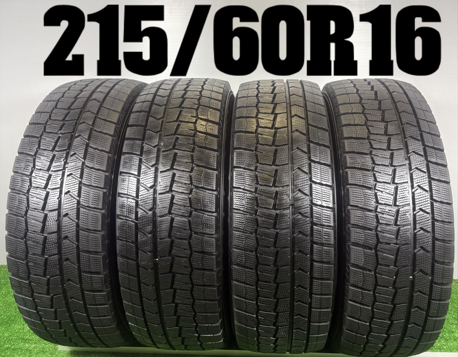 送料無料☆215/60R16 ダンロップ WM02 2022年製 4本 冬 タイヤ 