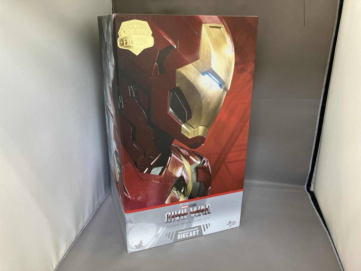 ホットトイズ アイアンマン・マーク46 1/6 ムービー・マスターピース DIECAST ホットトイズ限定 シビル・ウォー/キャプテン・アメリカ