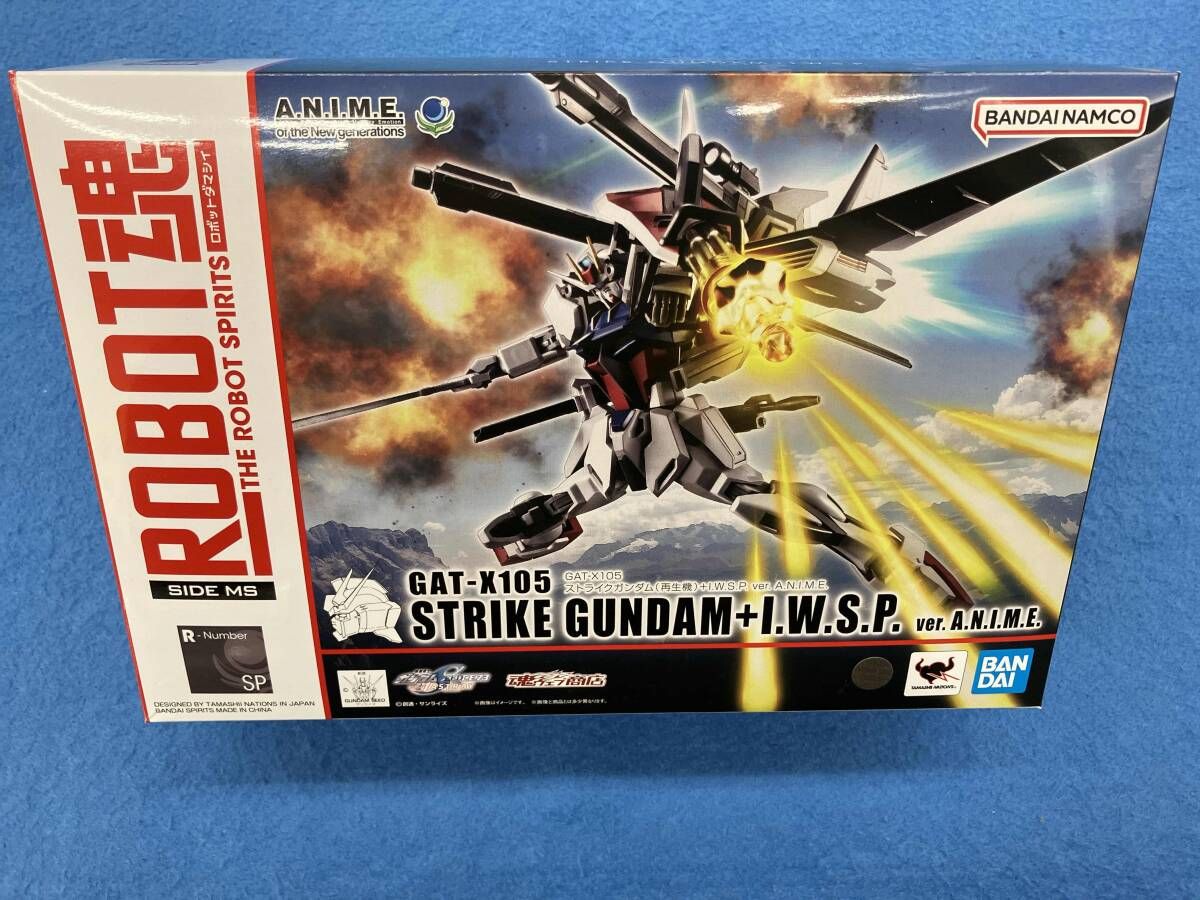 ROBOT魂 GAT-X105 ストライクガンダム(再生機)+I.W.S.P. ver