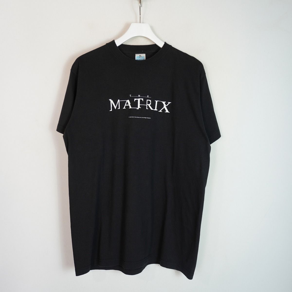 希少 90S THE MATRIX マトリックス 映画 プリント Tシャツ 半袖 UK