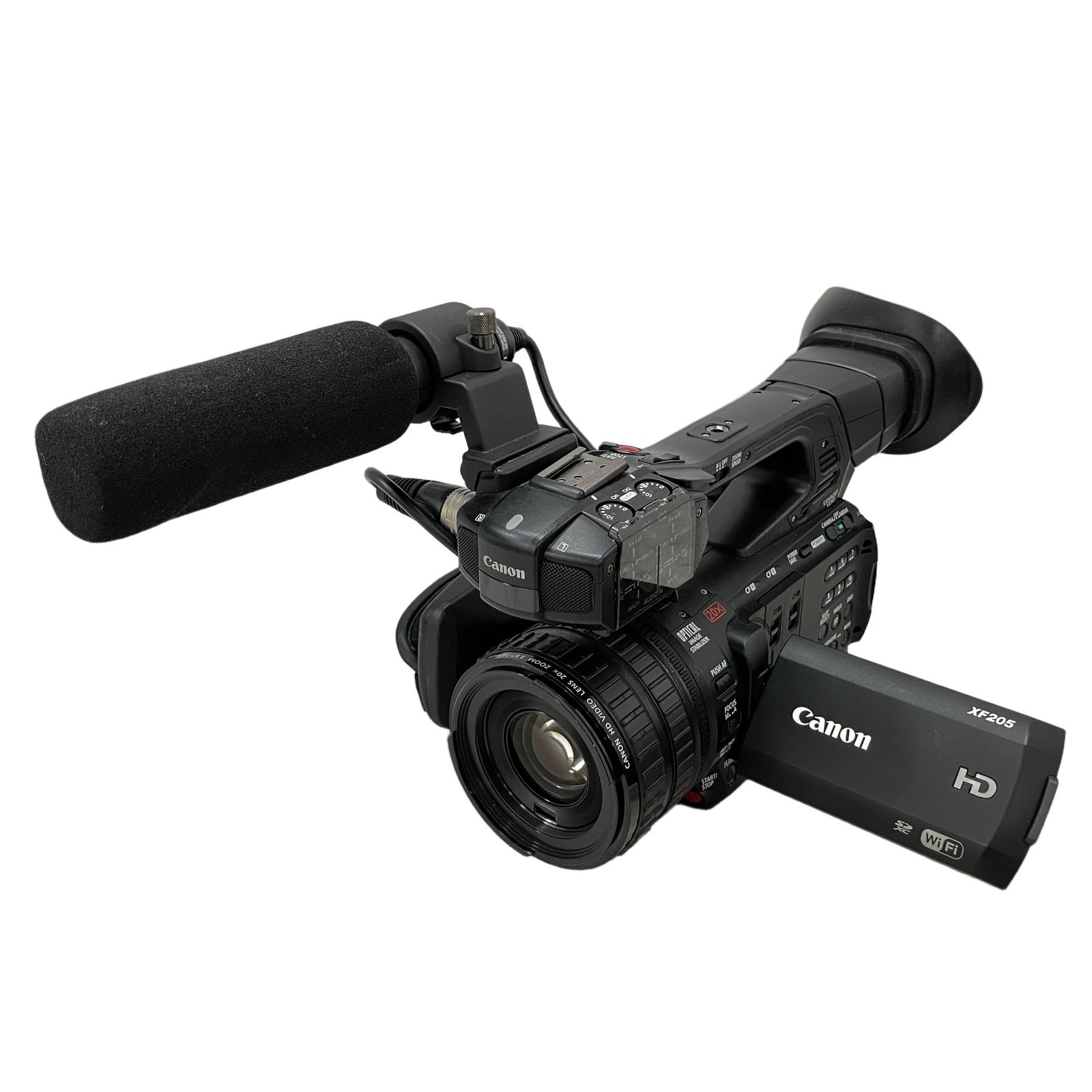Canon XF205 ビデオカメラ 2015年製 映像 機器 バッテリー5個付き キャノン カメラ 中古 ジャンク H11410955 55,680円