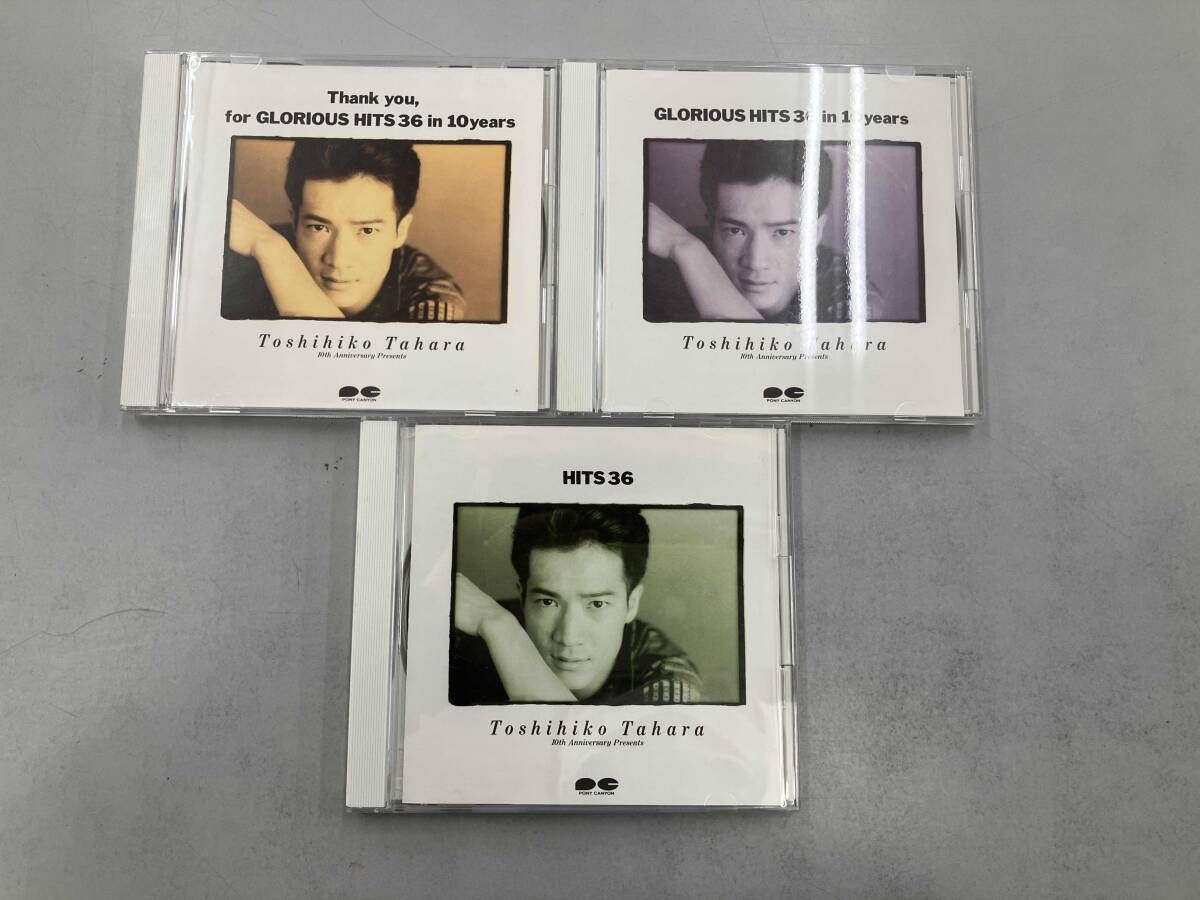 田原俊彦 CD Thank you for GLORIOUS HITS 36 in 10years【3枚組