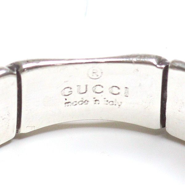 グッチ GUCCI バンブー リング スターリングシルバー SV925 サイズ8