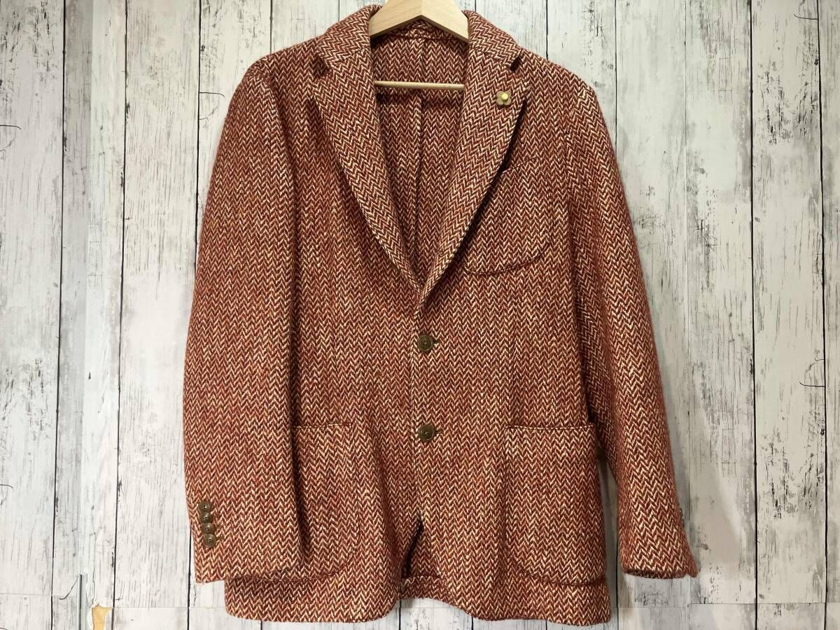 LARDINI ラルディーニ テーラードジャケット オレンジ系 サイズ表記なし