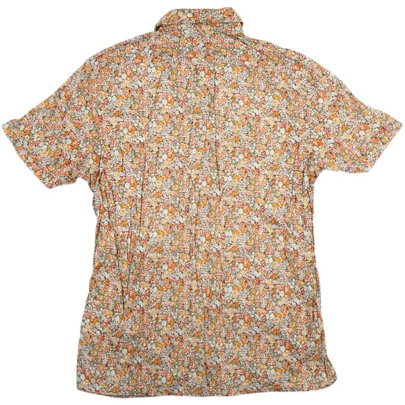 Paul Smith ポールスミス シャツ M 花柄 半袖シャツ マルチカラー 古着