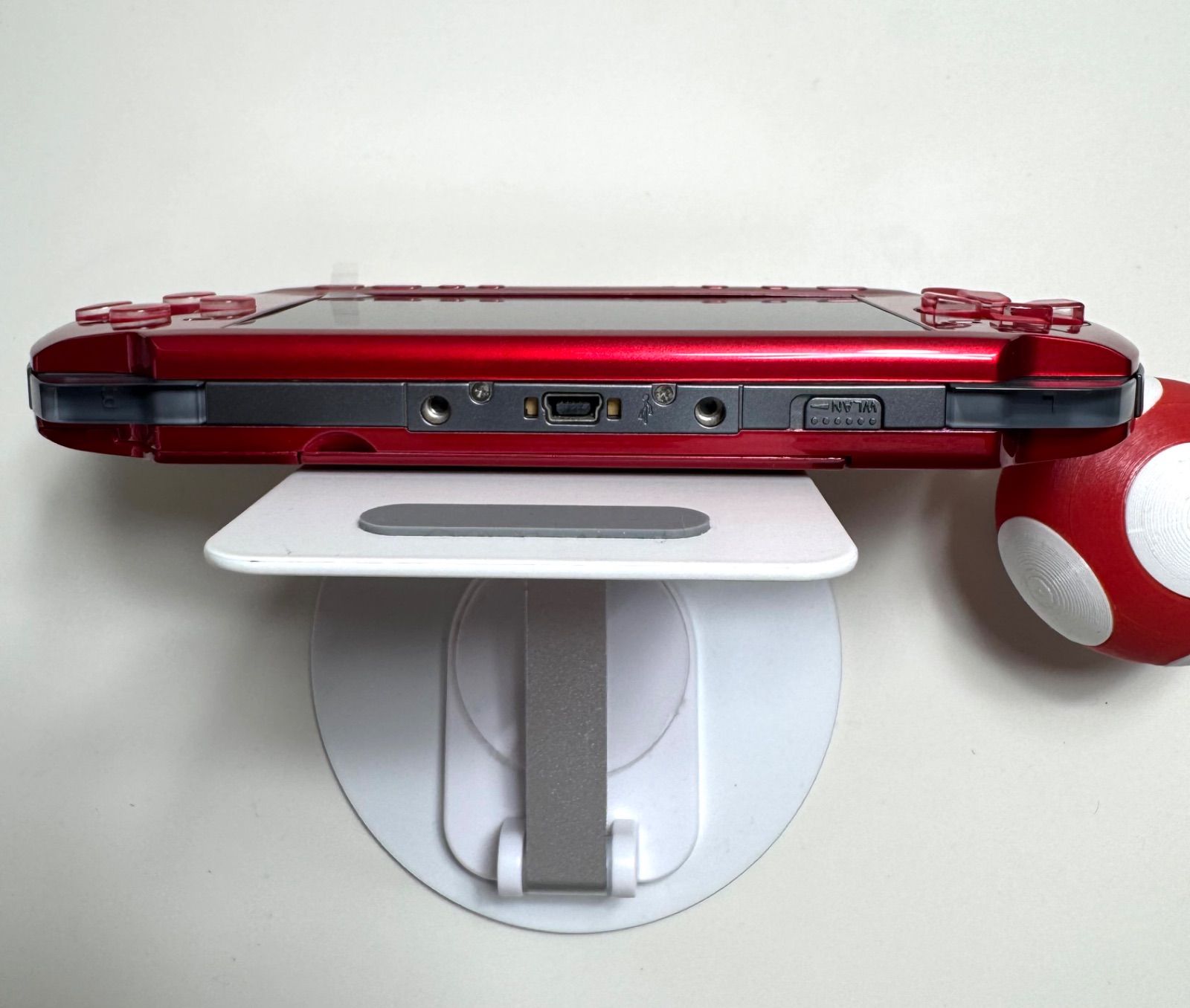 整備品】PSP-3000 フルラミネートIPS液晶 すぐ遊べるセット レッド 