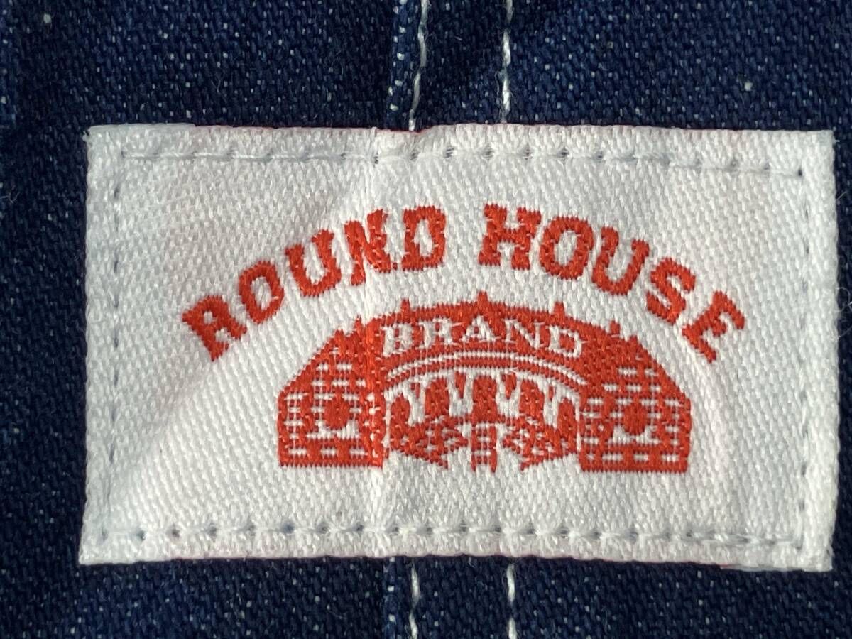 ROUND HOUSE ラウンドハウス デニム オーバーオール サロペット 40×30