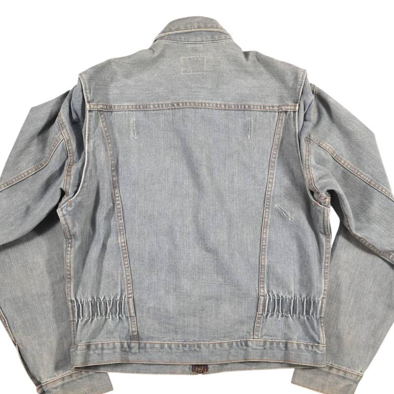 Wrangler ラングラー デニムジャケット Gジャン L ジージャン グレー