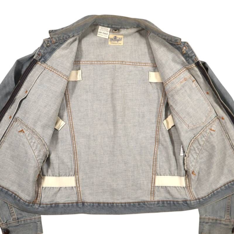 Wrangler ラングラー デニムジャケット Gジャン L ジージャン グレー