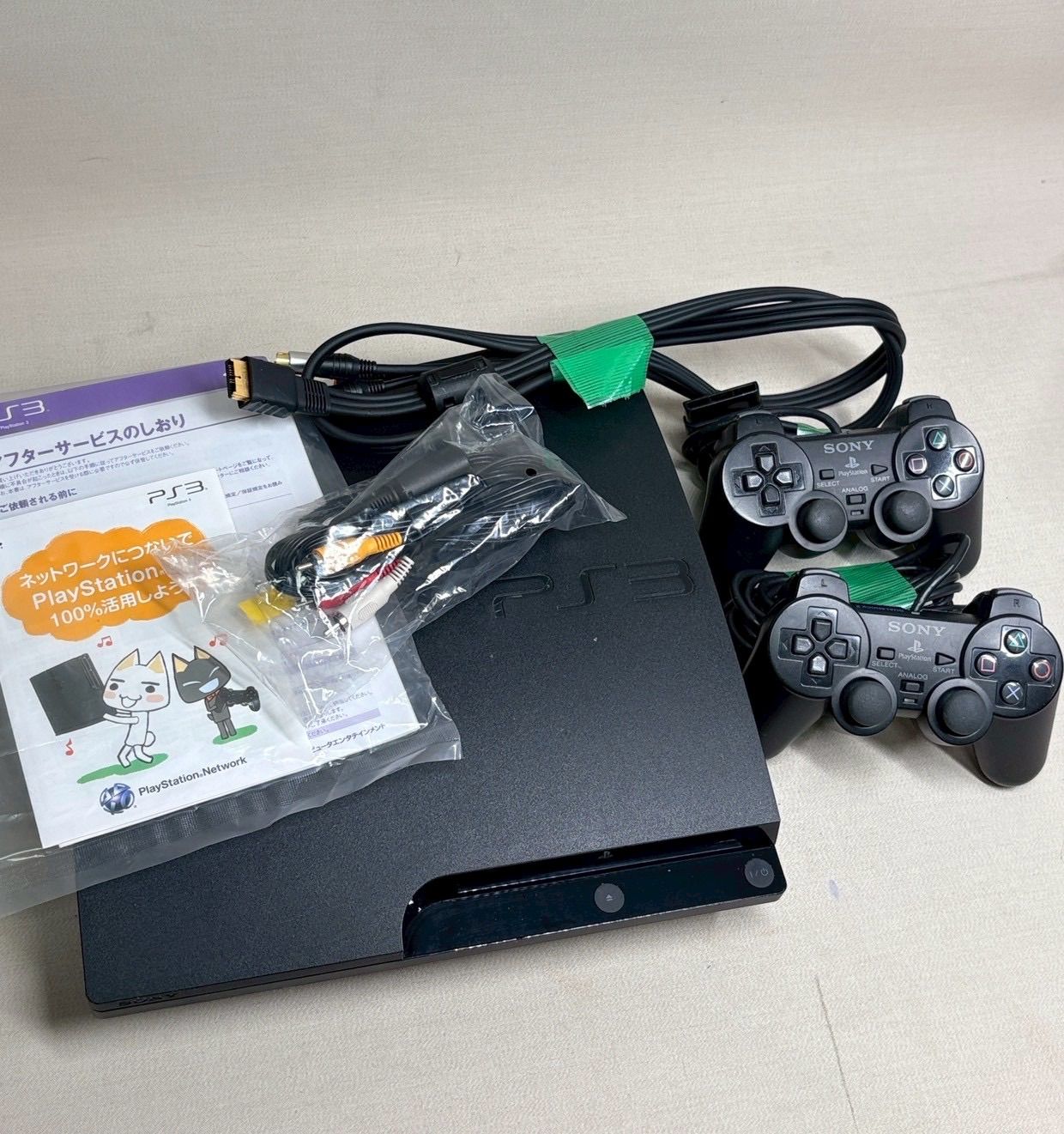 箱・コントローラー2個付き】PS3 本体 320GB CECH-3000B - メルカリ