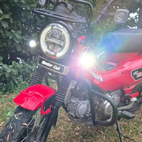 Hunter Cub LOGO LEDエンブレムライト 対応車種 ホンダ CT125 HUNTER CUB ハンターカブ JA55 JA65as｜詳細画像