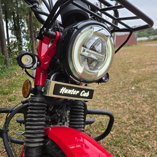 Hunter Cub LOGO LEDエンブレムライト 対応車種 ホンダ CT125 HUNTER CUB ハンターカブ JA55 JA65as｜詳細画像