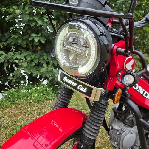 Hunter Cub LOGO LEDエンブレムライト 対応車種 ホンダ CT125 HUNTER CUB ハンターカブ JA55 JA65as｜詳細画像