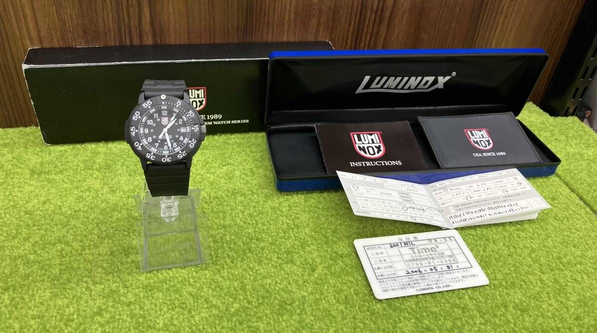 LUMINOX ルミノックス SERIES3000 ブラックメンズ 腕時計 文字盤