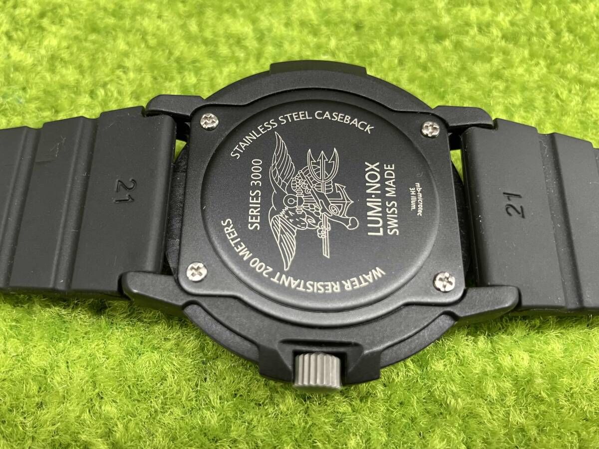 LUMINOX ルミノックス SERIES3000 ブラックメンズ 腕時計 文字盤