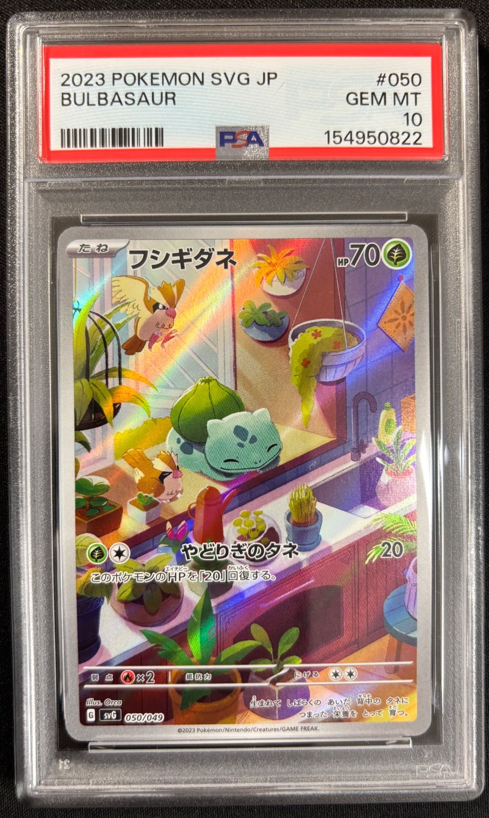 PSA10】 3連番 フシギダネ ヒトカゲ ゼニガメ AR スペシャルデッキ