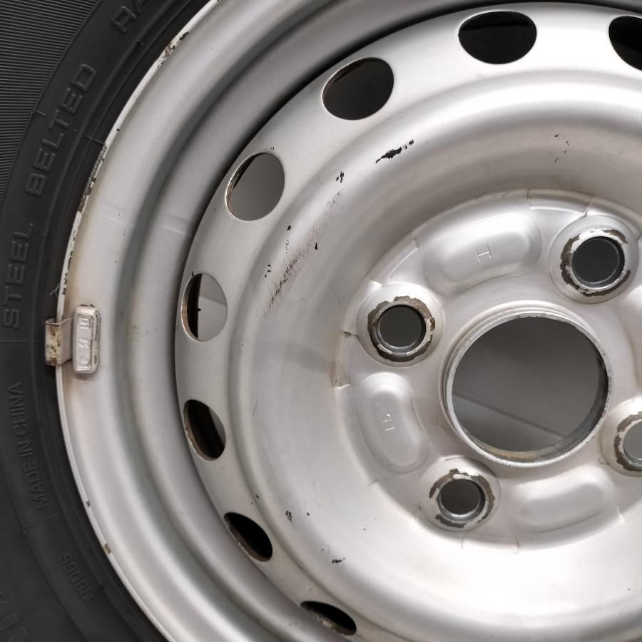 ◇配送先指定あり◇ ＜ノーマル X ホイール 1本＞ 145/80R12 LT