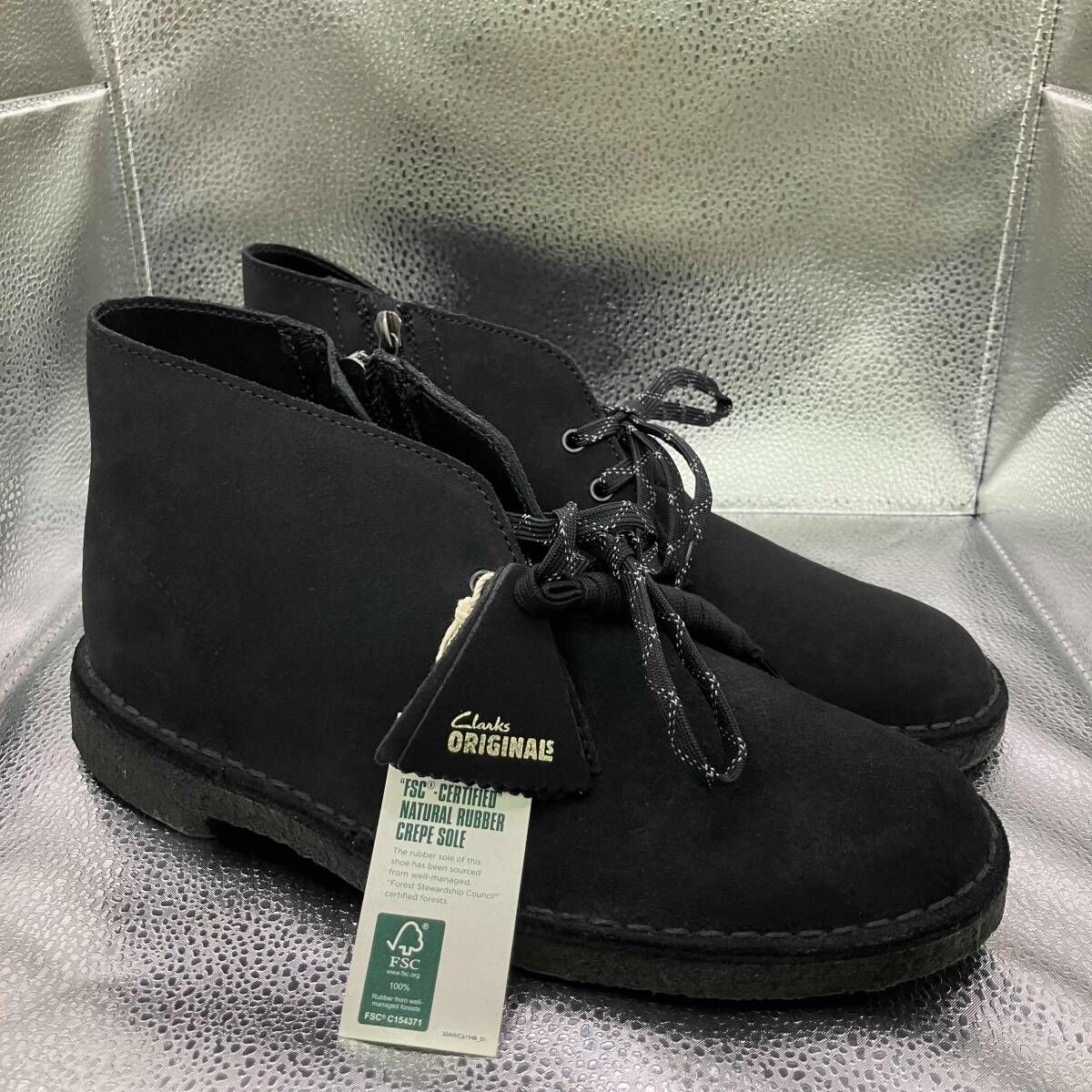 Clarks x Sophnet サイドジップデザートブーツ 25.5cm ブラック ソフネット