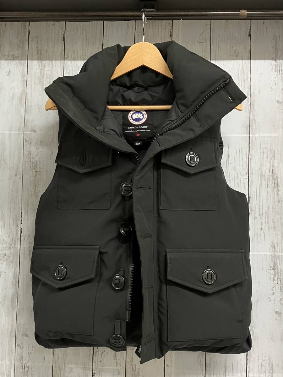 CANADA GOOSE カナダグース/ダウンベスト/XS/ブラック/3434JM/ダブル