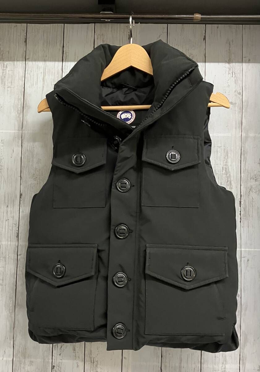   ブラック ダウンベスト SP CANADA GOOSE カナダグース/ダウンベスト/XS/ブラック/3434JM/ダブル