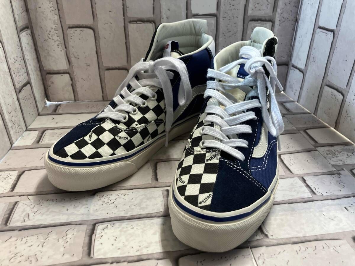 VANS バンズ スニーカー Clash The Wall Cobalt サイズ24.5cm