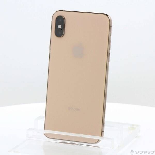 ソフマップ 〔中古品〕 iPhoneXS 64GB ゴールド MTAY2J／A SIMフリー【377】