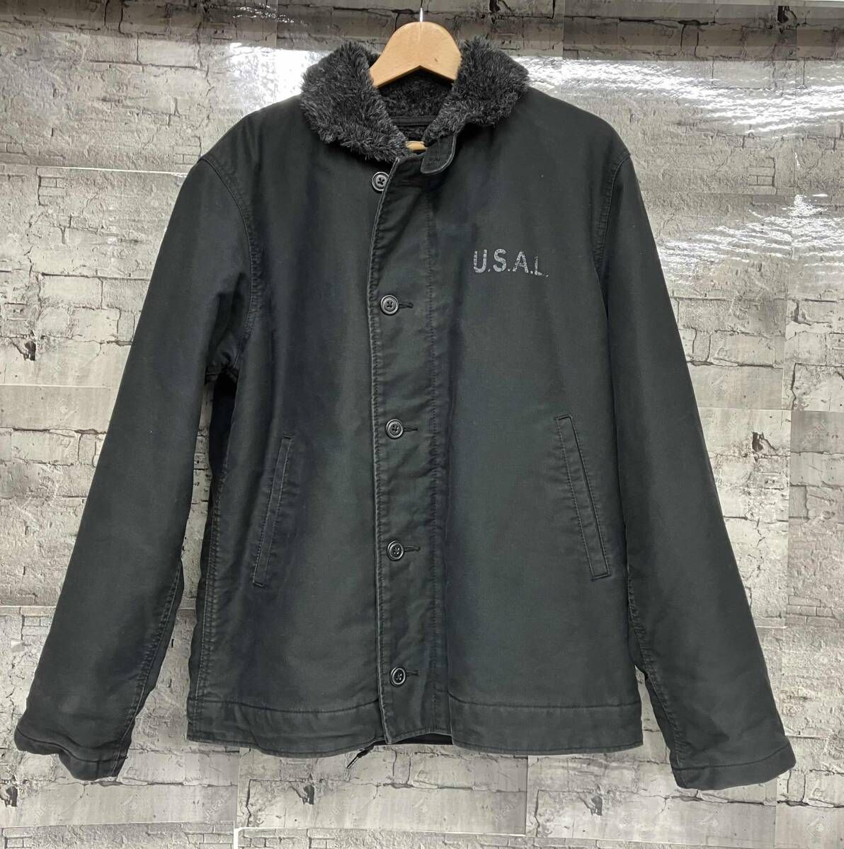 ALPHA INDUSTRIES 20521-201 その他フィールドジャケット サイズXL ブラック