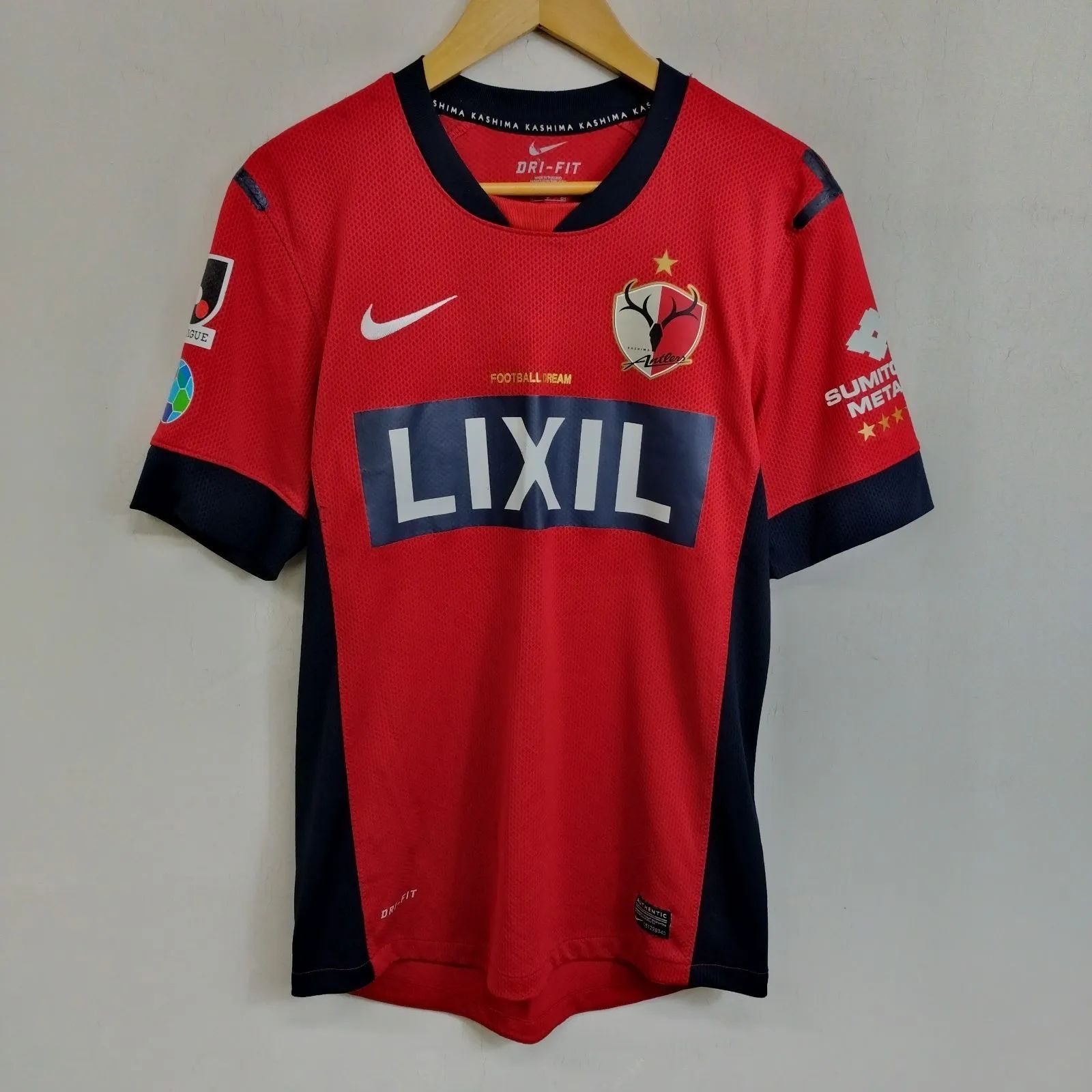 NIKE ナイキ 鹿島アントラーズ 2012年 ホーム ユニフォーム サッカー